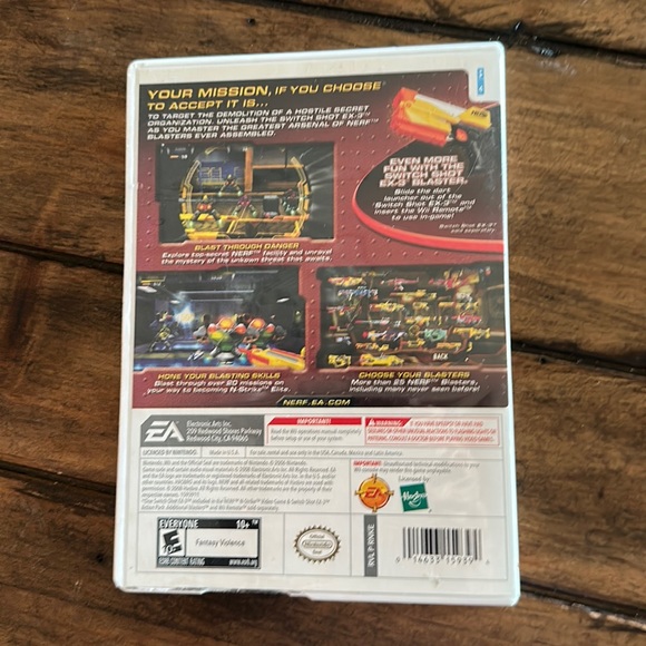 Lot of 3 Nintendo Wii Games - Tennis, Nerf and Megamind - Picture 8 of 13